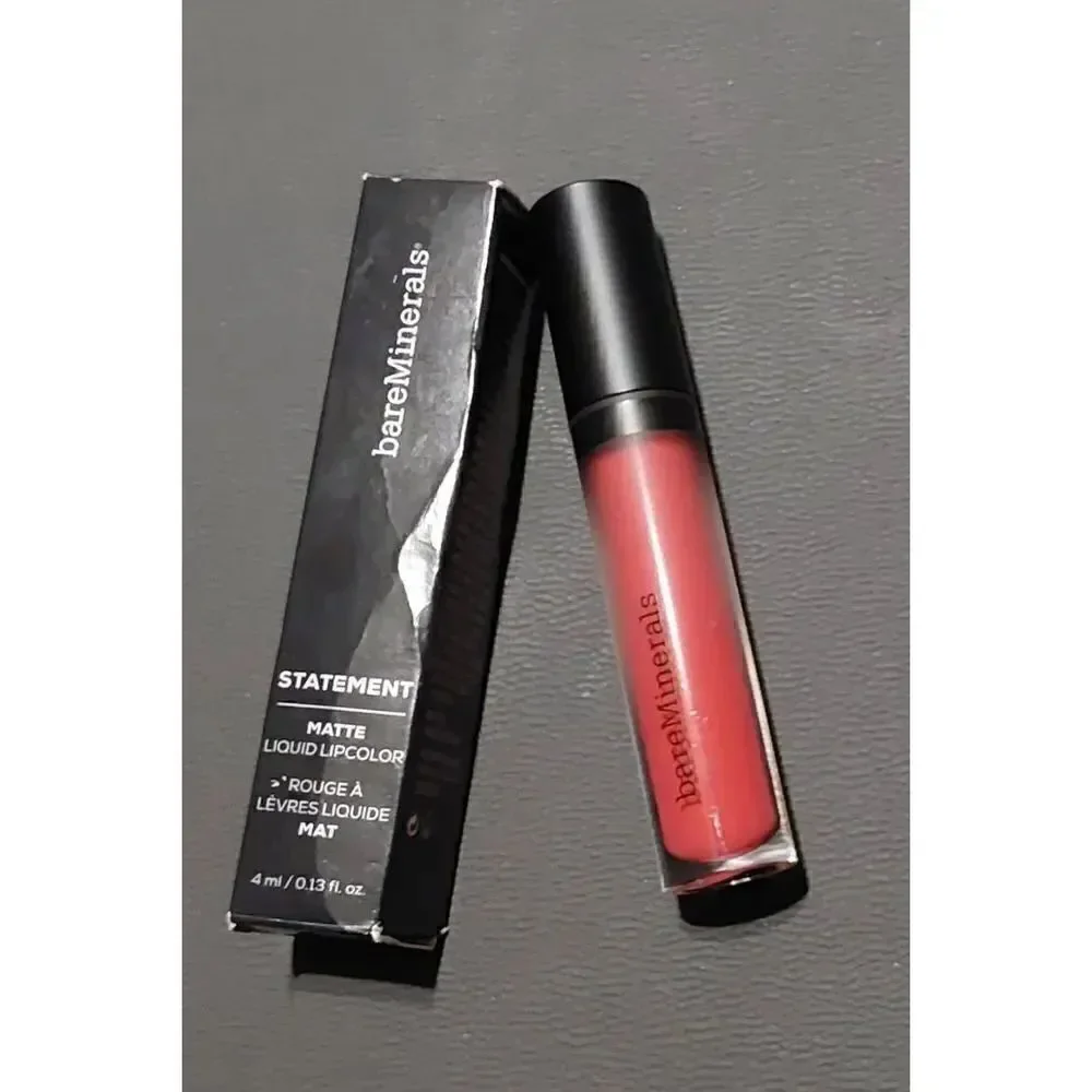 BNIB~bareMinerals Statement Matte Liquid Lip color in Juicy